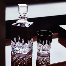 Load image into Gallery viewer, Waterford Lismore Black Decanter Square 26 Oz
